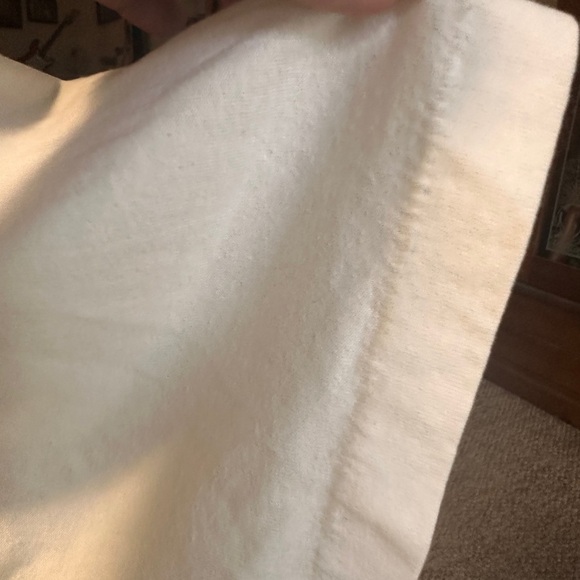 Dallas Cowboys Vintage single stitch White T shirt with Black Graphic - Picture 5 of 5